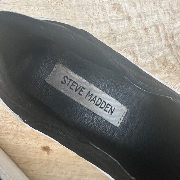 Steve Madden fayna black suede slip on low top sneaker casual athleisure rare 9 - Picture 7 of 8